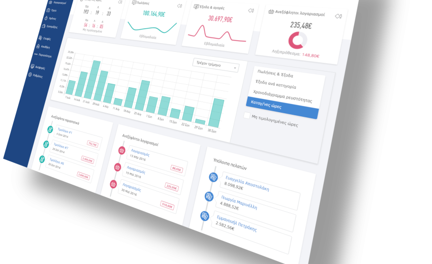 Elorus dashboard